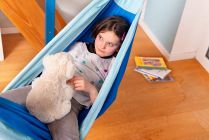 La Siesta otroška viseča mreža Moki Basic dolphy