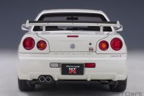 AutoArt Nissan Skyline R34 V-spec II bel 1:18
