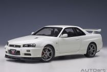 AutoArt Nissan Skyline R34 V-spec II bel 1:18