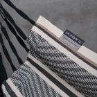La Siesta viseči stol Udine s stojalom Eucalyptus Bio bombaž zebra