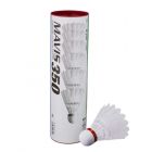Badminton žogice Yonex MAVIS 350 hitra 1/6 bela