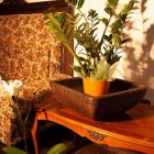 Cvetlično korito Ballet 490 - Bakrena