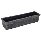 Pravokotna balkonska korita Planika XL Terakota