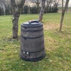 Roto kompostnik imitacija lesa 130l