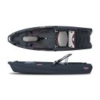 Jonny boat + Suzuki motor 2.5 HP KIT temno siva