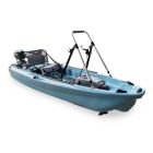 Jonny boat + Suzuki motor 2.5 HP KIT temno siva