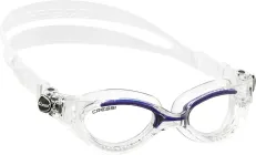 Cressi Plavalna očala FLASH Small Fit prozorna/modra