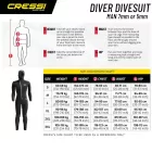 Cressi potapljaška neopren obleka Diver 5.0  M