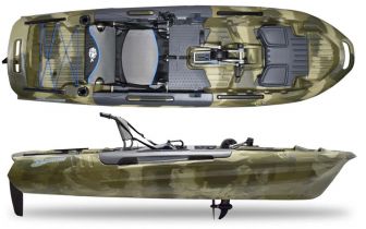 3waters kajak za ribolov Big Fish 108 PD Terra Camo