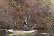 Napihljiv kajak za ribolov AE StraitEdge Angler Pro