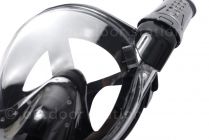 Cressi celoobrazna maska za potapljanje Duke S/M črna