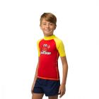 Cressi UV majica Crabby s kratkimi rokavi za otroke 5-6 rdeča