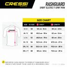 Cressi UV majica s kratkimi rokavi za moške modra XXL