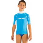 Cressi UV majica s kratkimi rokavi za otroke modra 8