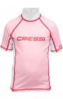 Cressi UV majica s kratkimi rokavi za otroke roza 8-9