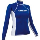 Cressi UV majica z dolgimi rokavi za ženske modra M