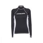 Cressi UV majica z dolgimi rokavi za ženske črna XS