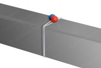 Elastična zaključka z žogicama 60cm