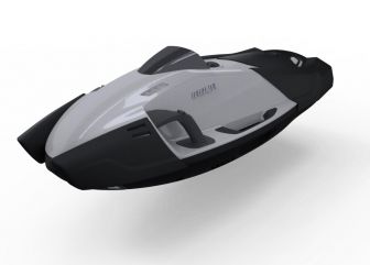 iAqua podvodni skuter SeaDart MAX+ Shark Srebrna