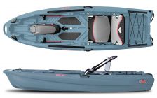 Jonny Boats Bass 100 kajak za ribolov modro siva