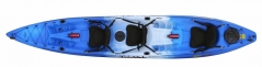 Kajak sit on top trosed Feelfree Triyak sapphire blue