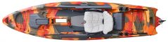 Kajak za ribolov Feelfree Dorado Motodrive orange camo