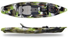Kajak za ribolov Feelfree Lure 11.5 v2 Sonar pod lime camo