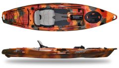 Kajak za ribolov Feelfree Lure 11.5 v2 Sonar pod orange camo