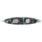 Kajak za ribolov Feelfree Lure II Tandem blue camo