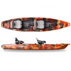 Kajak za ribolov Feelfree Lure II Tandem OD ready orange camo