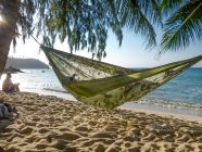 La Siesta potovalna viseča mreža za dva Colibri camo forest