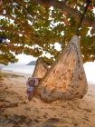La Siesta potovalna viseča mreža za dva Colibri camo sahara