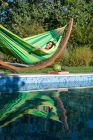La Siesta viseča mreža bio bombaž Modesta Double jungle
