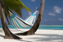 La Siesta viseča mreža Caribena aqua modra