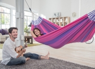 La Siesta viseča mreža Orquídea vijolična