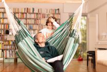 La Siesta viseči stol Habana Comfort agave