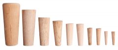 Leseni konusni čepi za drenažne odprtine set 8-38mm