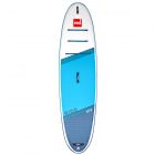 Red Paddle Co SUP deska 10'6'' Ride modra z Angle TRAVEL Fiberglass veslom