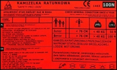 Rešilni jopič Aquarius Safety PRO senior