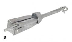 Sidro za čoln maček 1,4 - 1.5 kg