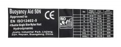 Rešilni jopič Jet Ski Deluxe Nylon 50N blue XS