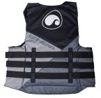Rešilni jopič Jet Ski Deluxe Nylon 50N siv XL