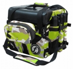 Torba za ribiče FeelFree Camo Crate Bag 76L lime camouflage