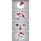 Trak za popravila FiberFix Repair 10 x 153 cm