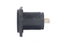 USB vgradna vtičnica 12V in okvir - 1A - 2.1A