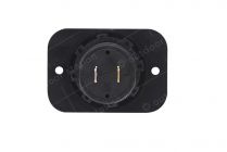 USB vgradna vtičnica 12V in okvir - 1A - 2.1A