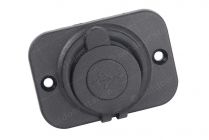 USB vgradna vtičnica 12V in okvir - 1A - 2.1A
