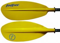 Veslo za kajak Feelfree Fiberglass dvodelno 230 cm rumena