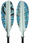 Veslo za ribiški kajak Feelfree ALU enodelno 240cm blue camo