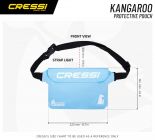 Vodoodporni etui Cressi Kangaroo svetlo modra